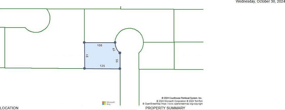 0.52 Acres of Land for Sale in DeFuniak Springs, Florida