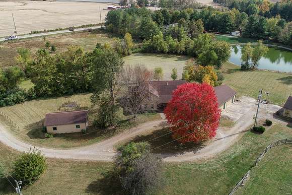 6.91 Acres of Land with Home for Sale in Belleville, Illinois