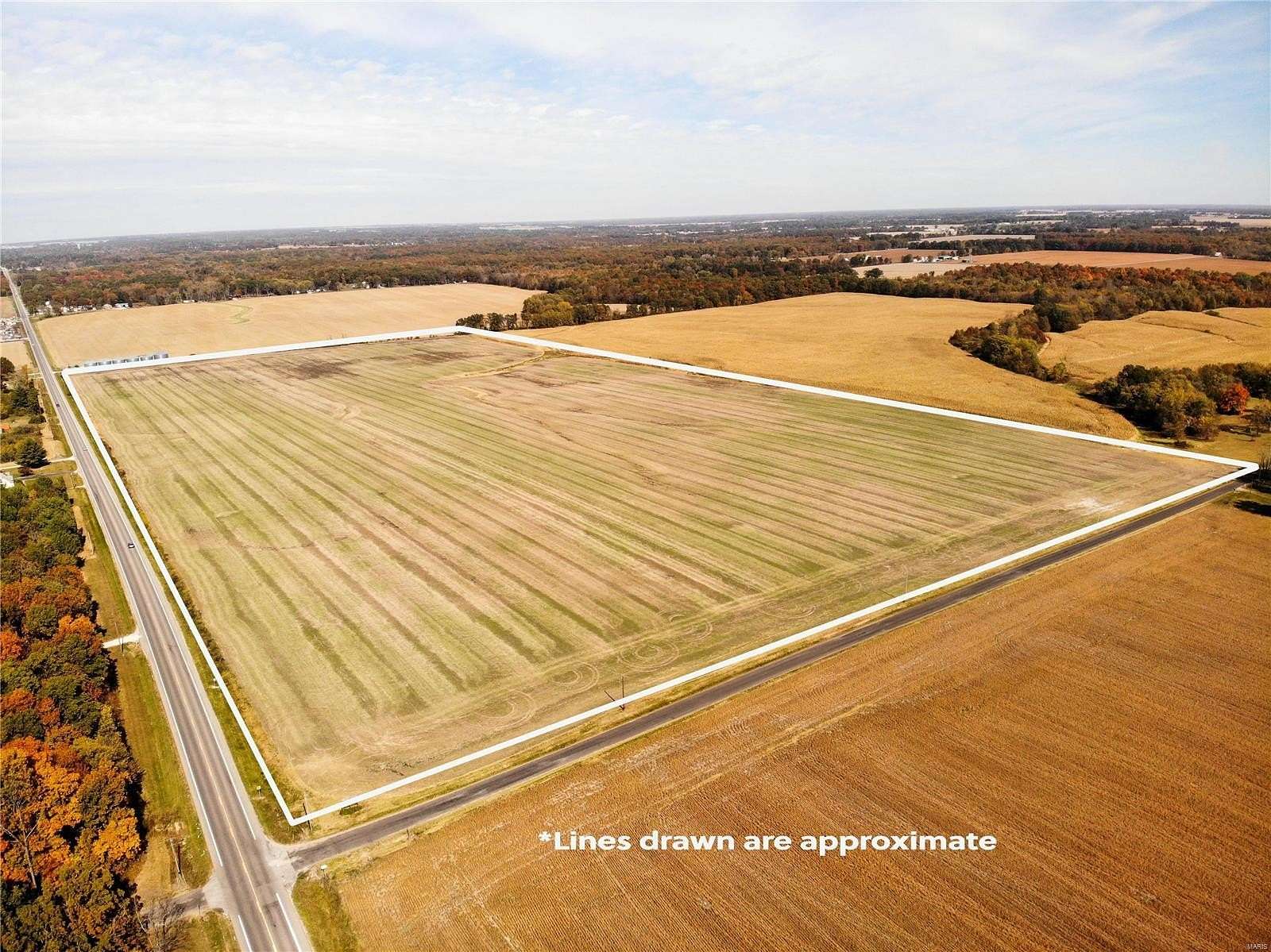 80 Acres of Agricultural Land for Auction in Salem, Illinois