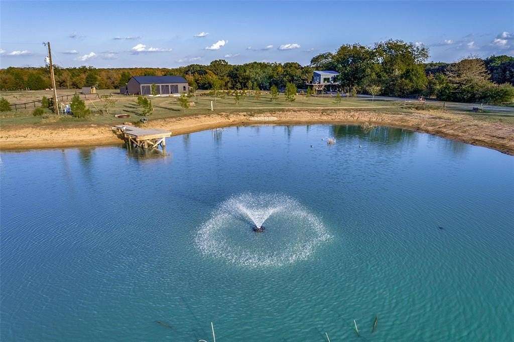 11.24 Acres of Land with Home for Sale in Valley View, Texas