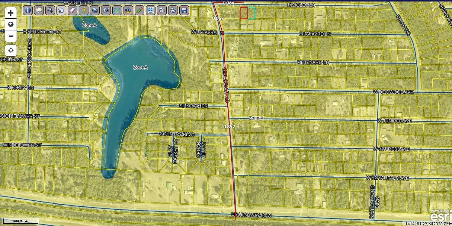 0.23 Acres of Land for Sale in DeFuniak Springs, Florida