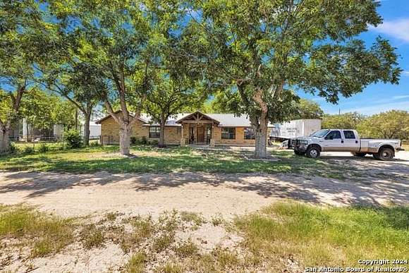 4.3 Acres of Residential Land with Home for Sale in LaCoste, Texas