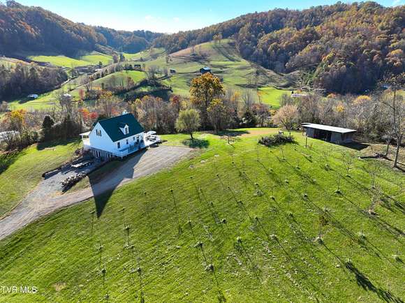 25.2 Acres of Land with Home for Sale in Bristol, Virginia