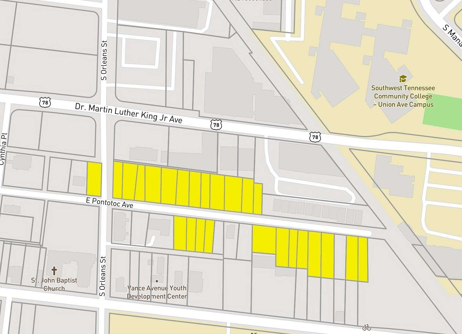 3.47 Acres of Residential Land for Sale in Memphis, Tennessee