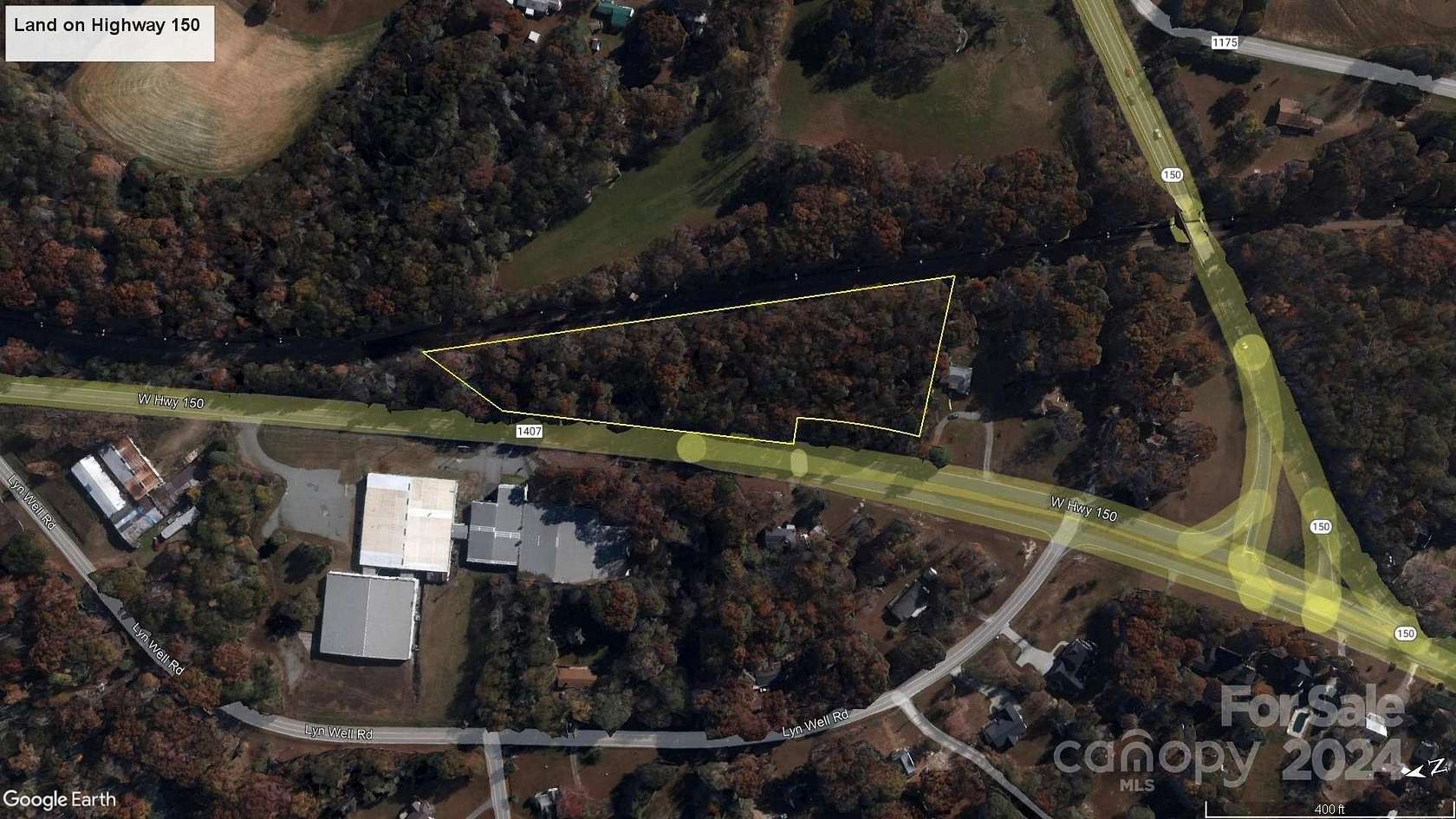 4 Acres of Residential Land for Sale in Lincolnton, North Carolina