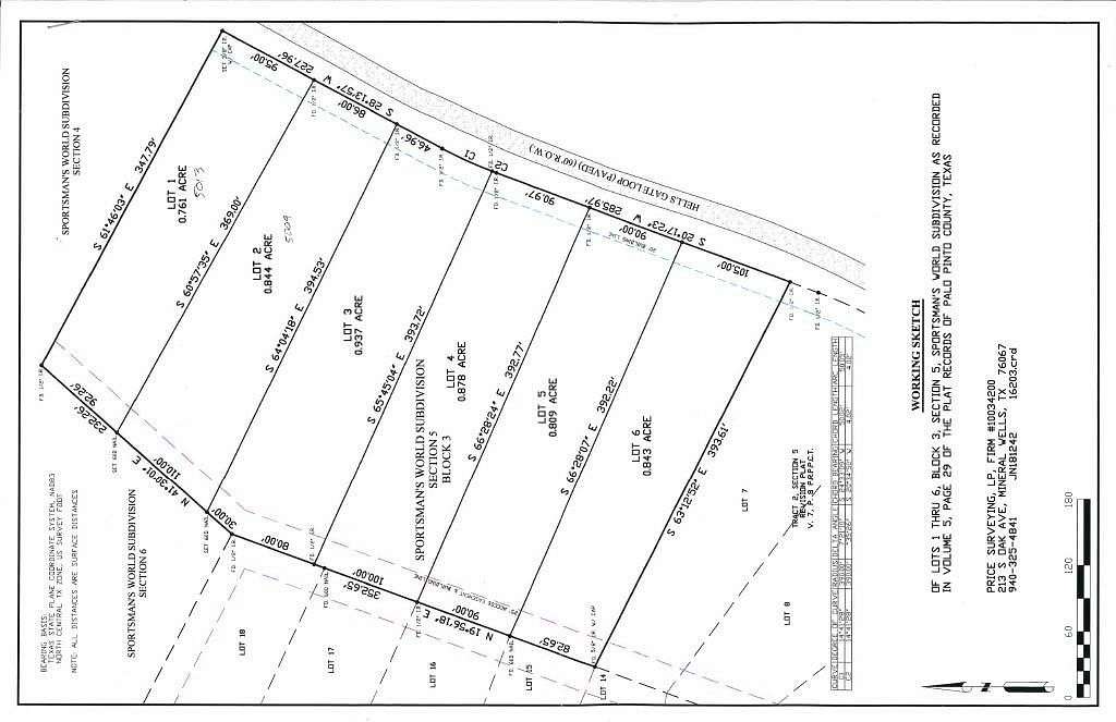 0.937 Acres of Residential Land for Sale in Palo Pinto, Texas