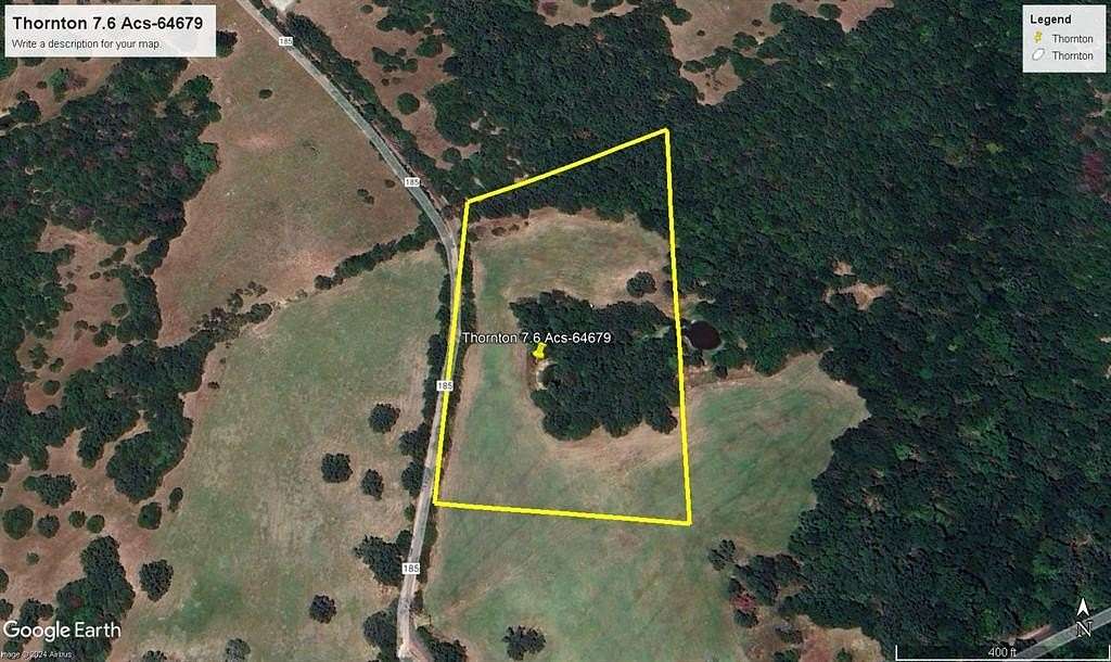 7.6 Acres of Agricultural Land for Sale in Streetman, Texas