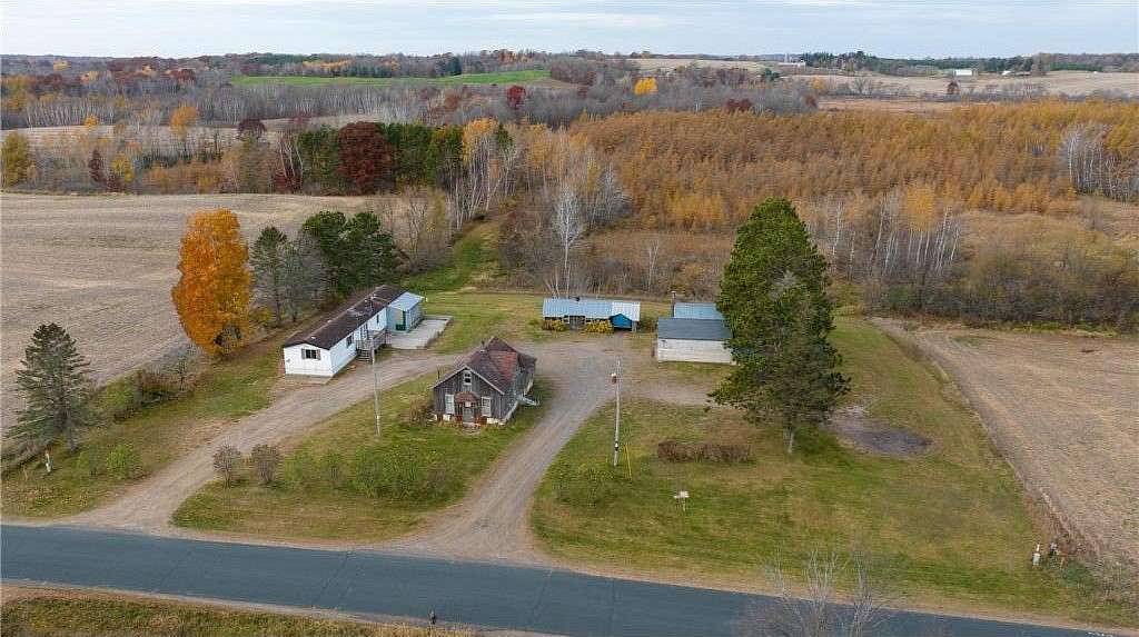 7.82 Acres of Residential Land with Home for Sale in Garfield Town, Wisconsin