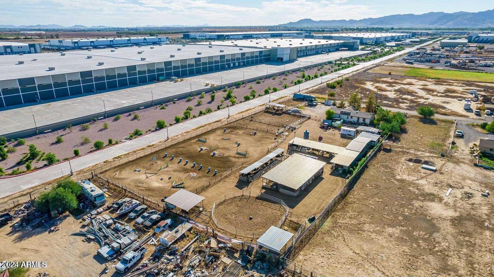 2 Acres of Residential Land with Home for Sale in Litchfield Park, Arizona