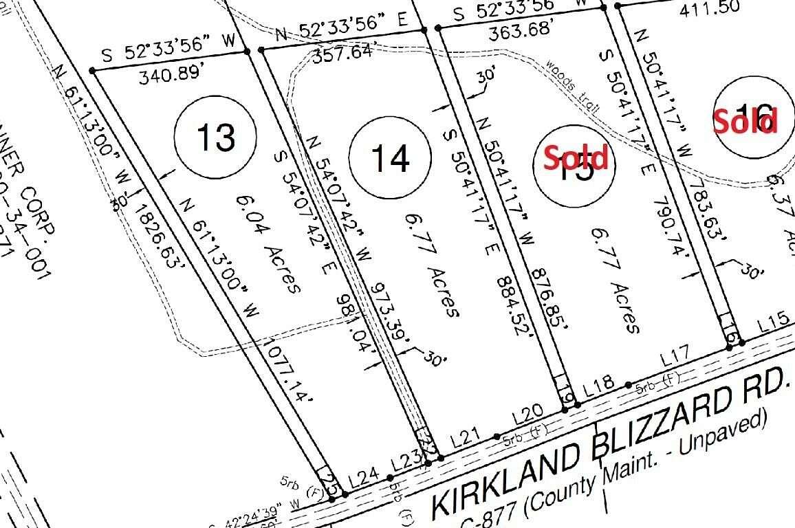 6.77 Acres of Land for Sale in Salley, South Carolina