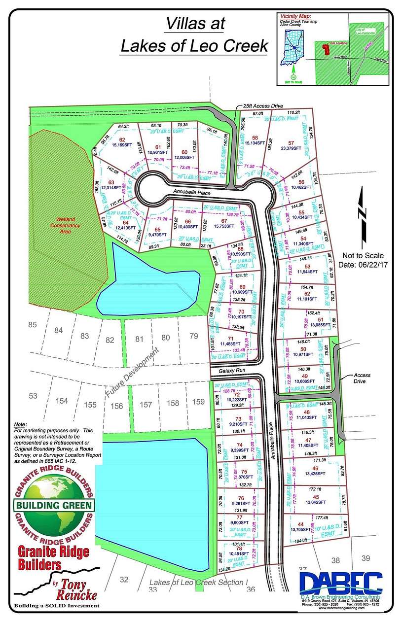 0.3 Acres of Residential Land for Sale in Leo, Indiana