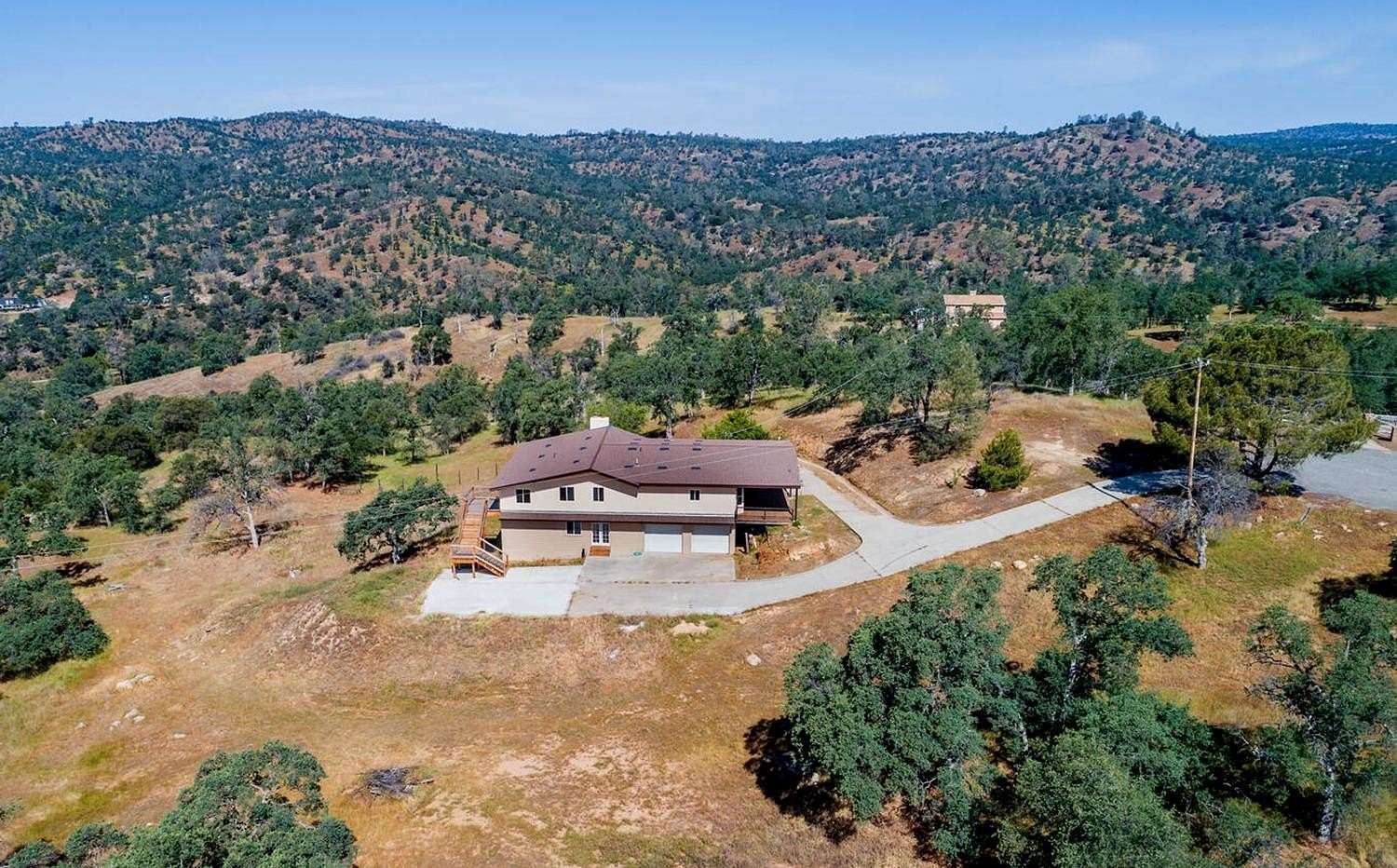 8.28 Acres of Land with Home for Sale in Coarsegold, California