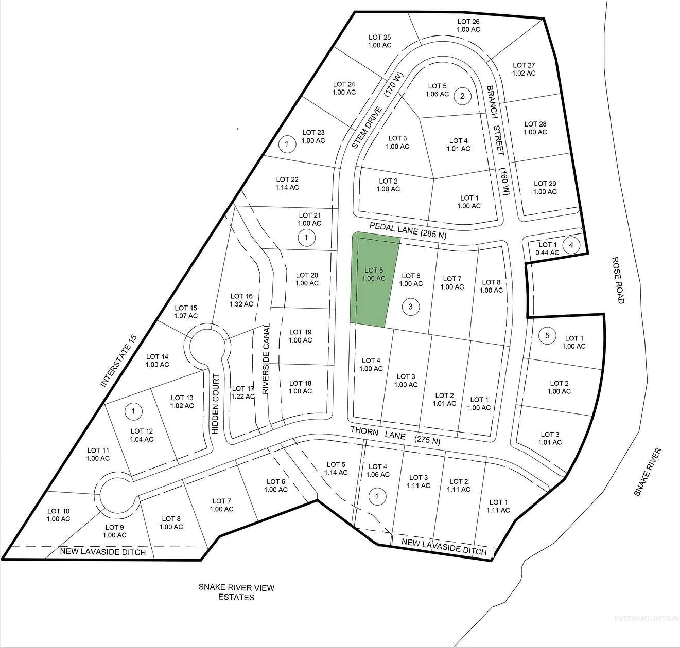 1 Acre of Land for Sale in Blackfoot, Idaho