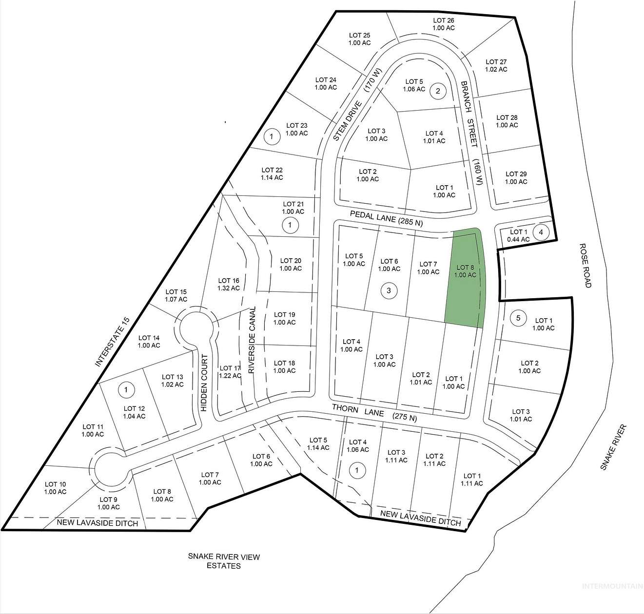 1 Acre of Land for Sale in Blackfoot, Idaho