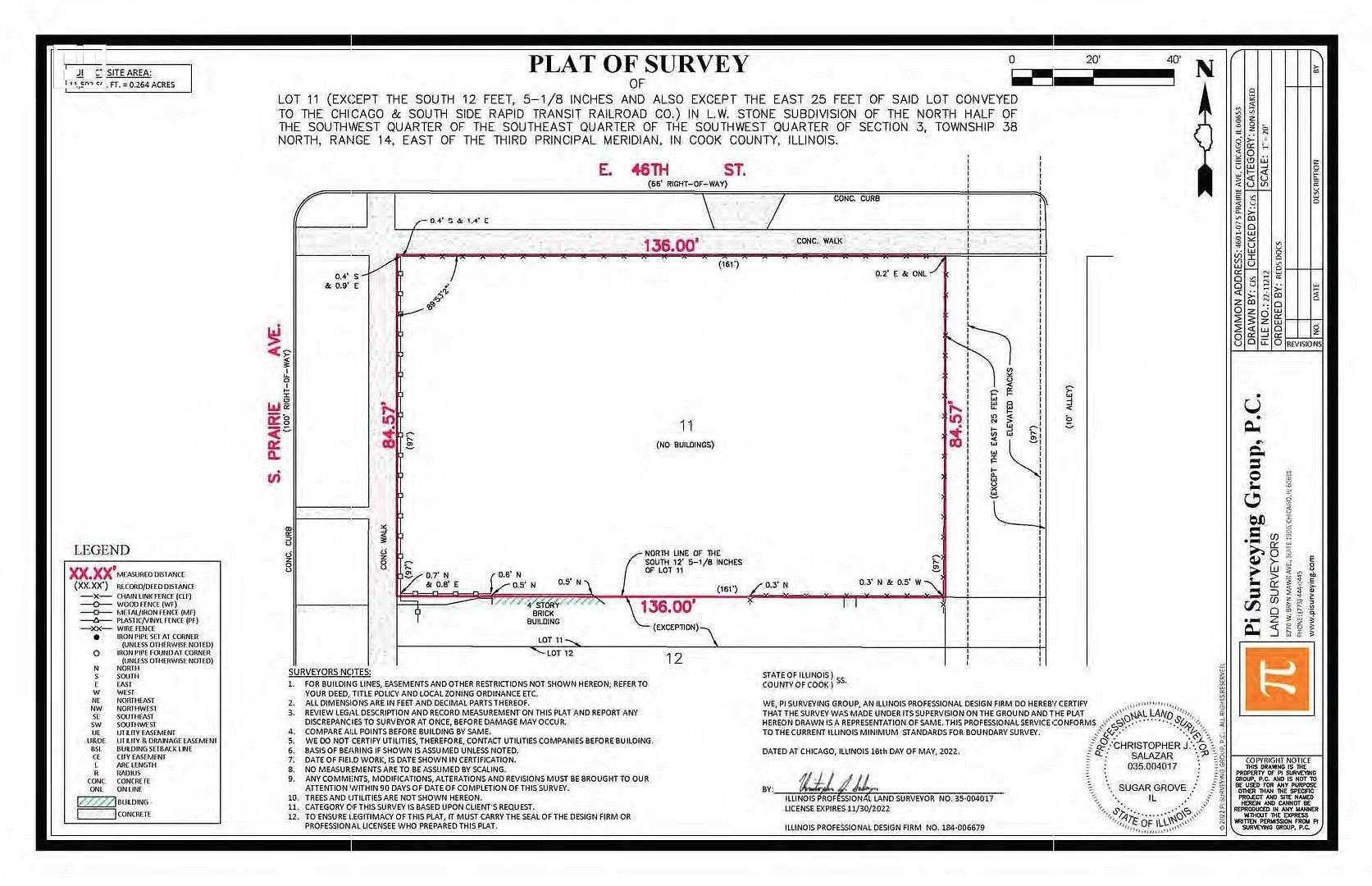 0.264 Acres of Residential Land for Sale in Chicago, Illinois