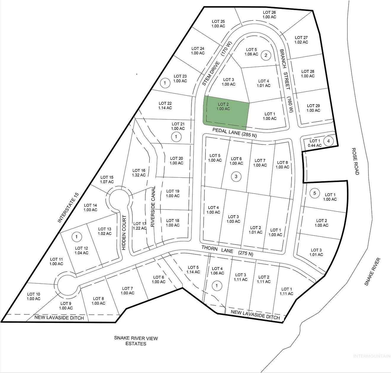 1 Acre of Land for Sale in Blackfoot, Idaho