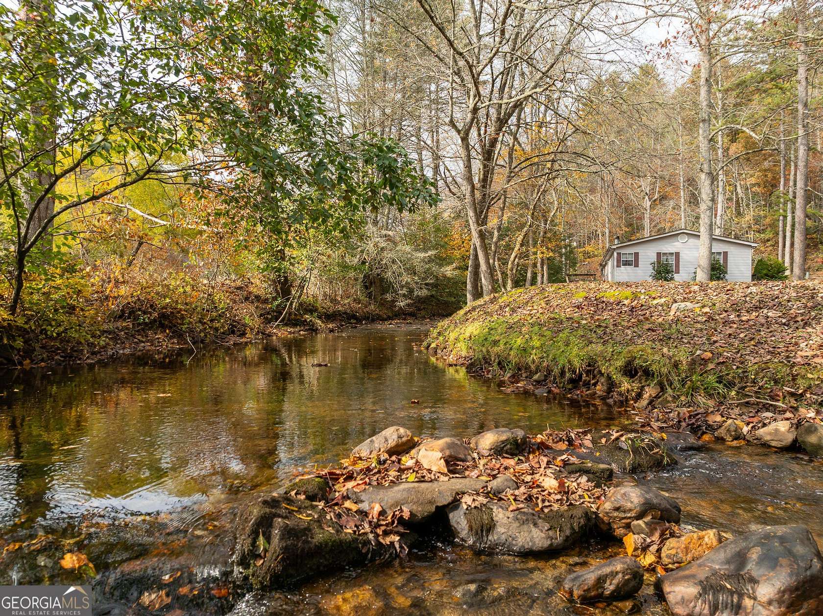 17.61 Acres of Land with Home for Sale in Blue Ridge, Georgia