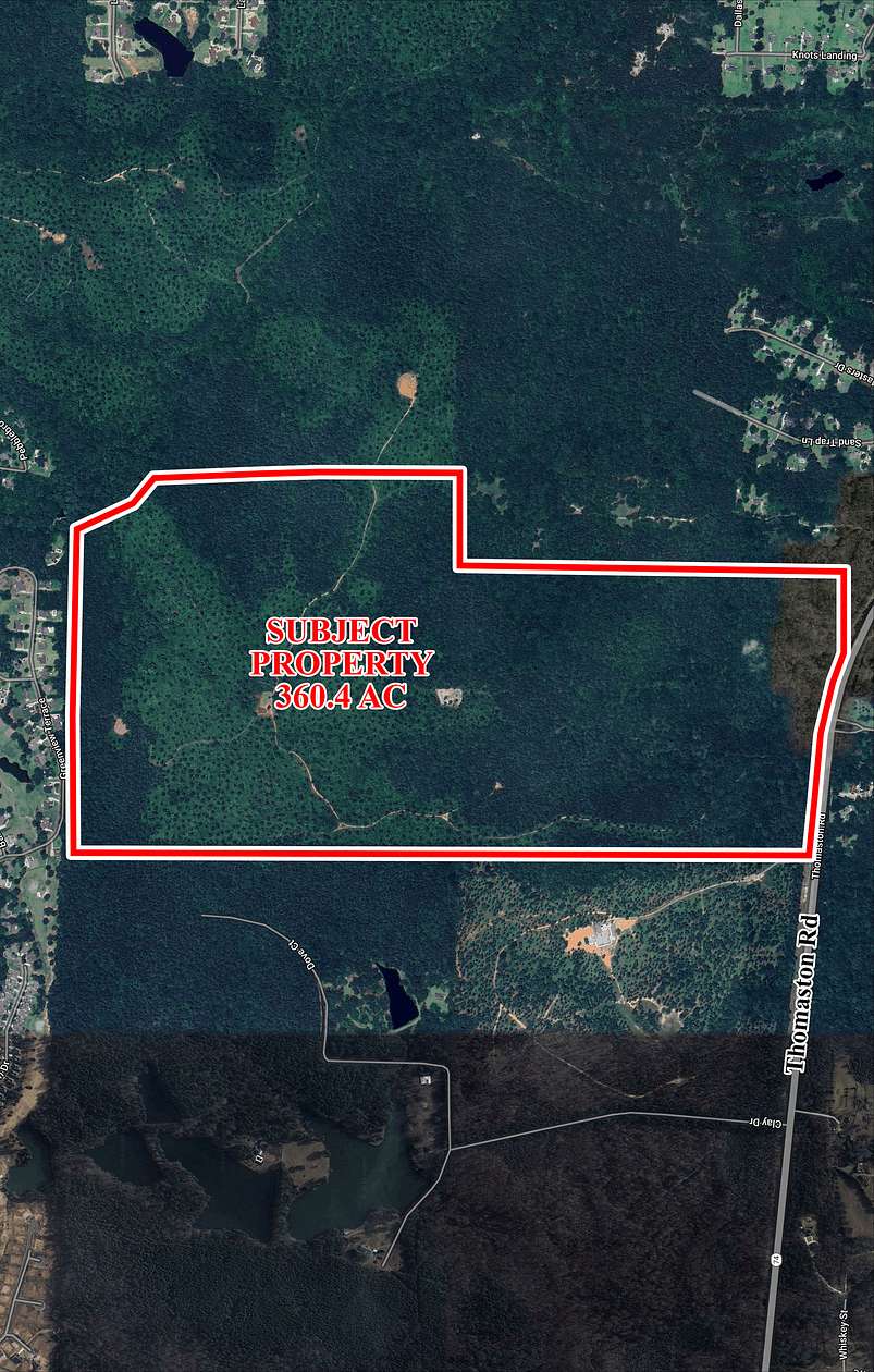 360.4 Acres of Land for Sale in Macon, Georgia