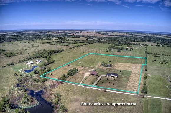 23.31 Acres of Land with Home for Sale in Sulphur Springs, Texas