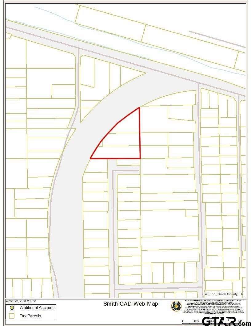 0.912 Acres of Residential Land for Sale in Tyler, Texas