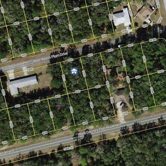 0.23 Acres of Residential Land for Sale in Citrus Springs, Florida