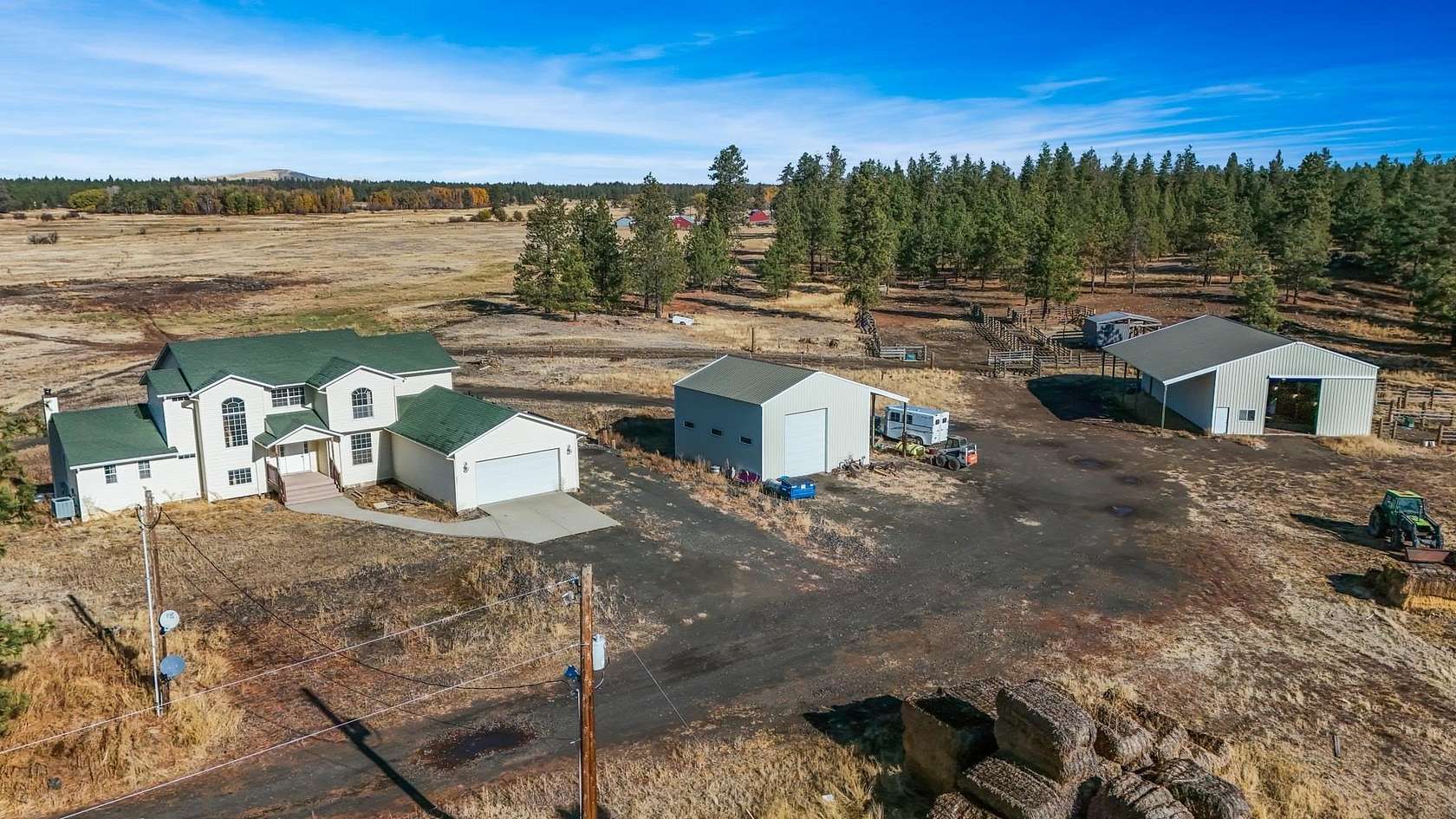 39.7 Acres of Agricultural Land with Home for Sale in Cheney, Washington