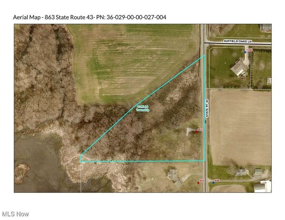 5.797 Acres of Residential Land for Sale in Mogadore, Ohio