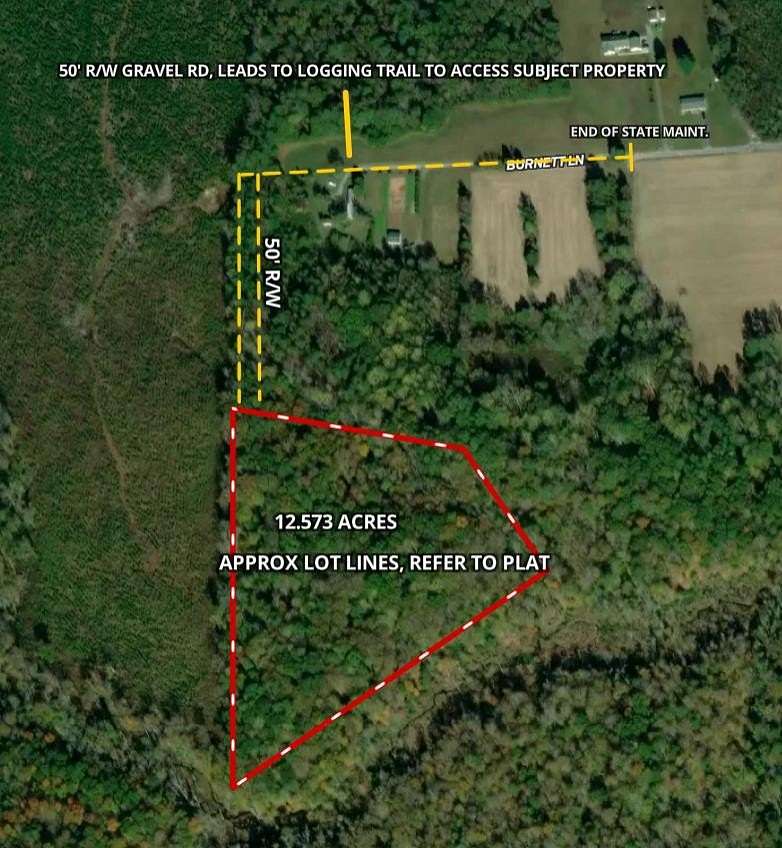 12.573 Acres of Recreational Land for Sale in Heathsville, Virginia