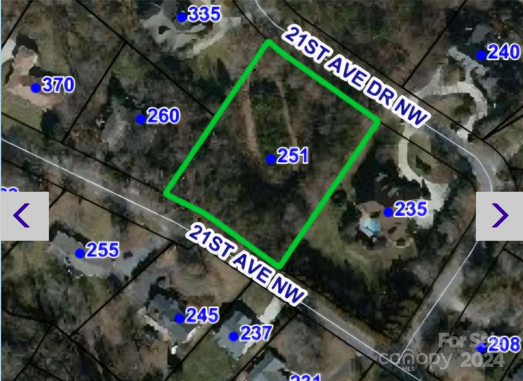 1.19 Acres of Residential Land for Sale in Hickory, North Carolina