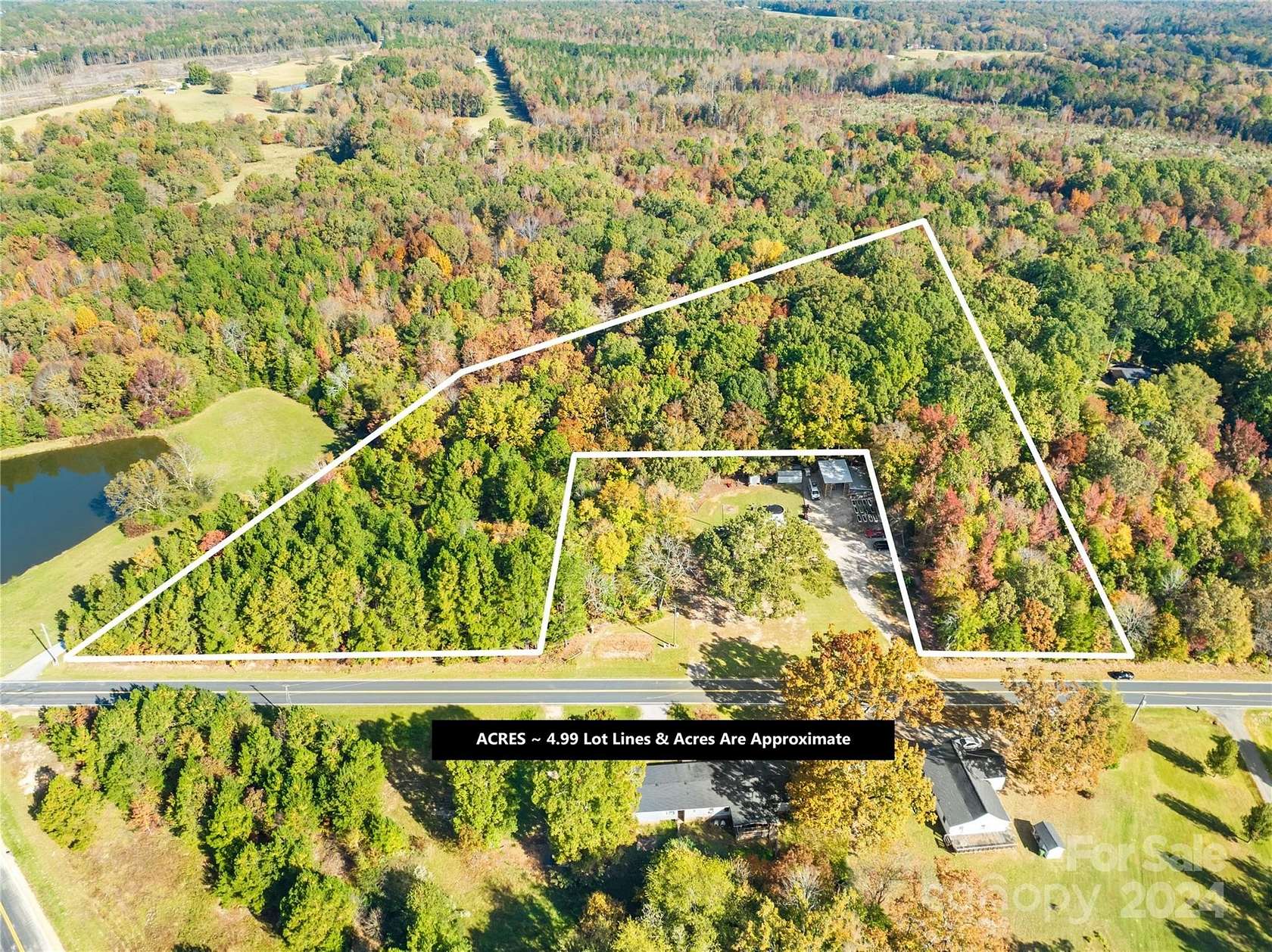 4.99 Acres of Residential Land for Sale in Lancaster, South Carolina