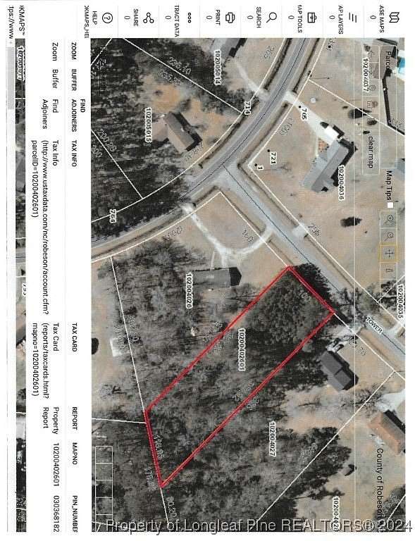 0.79 Acres of Residential Land for Sale in Lumberton, North Carolina