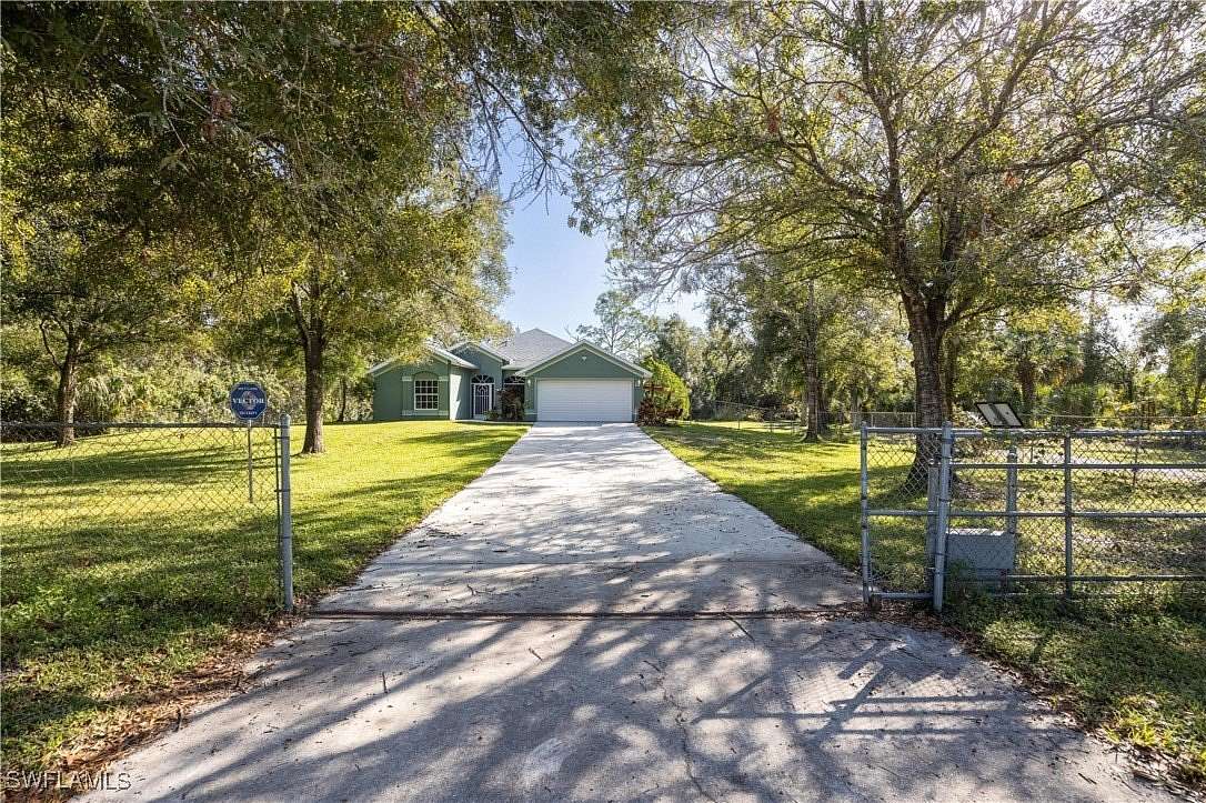 2.51 Acres of Residential Land with Home for Sale in Fort Myers, Florida