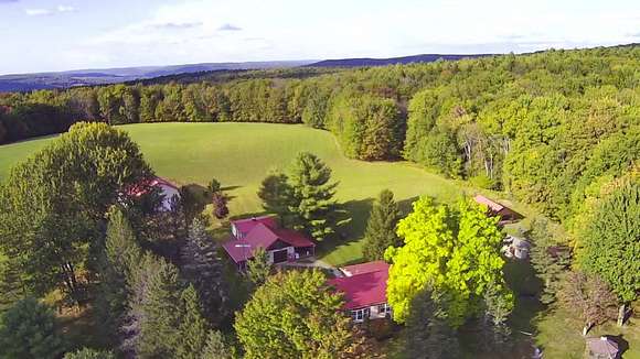 25 Acres of Recreational Land with Home for Sale in Sanford, New York