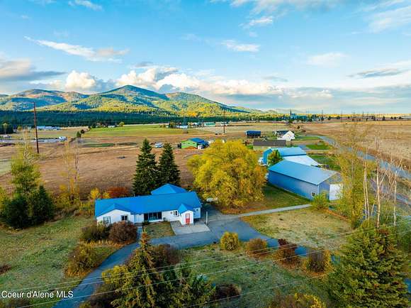 5 Acres of Residential Land with Home for Sale in Rathdrum, Idaho