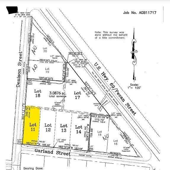 0.381 Acres of Residential Land for Sale in Bells, Texas