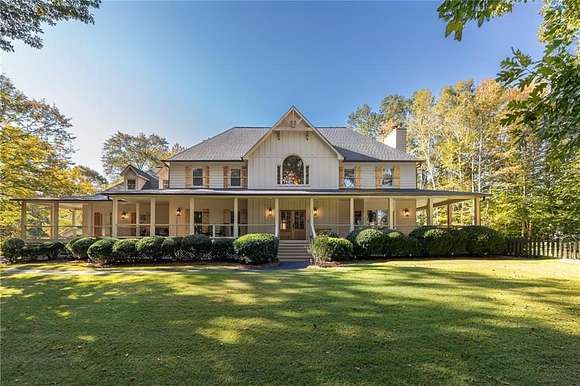 6 Acres of Land with Home for Sale in Canton, Georgia