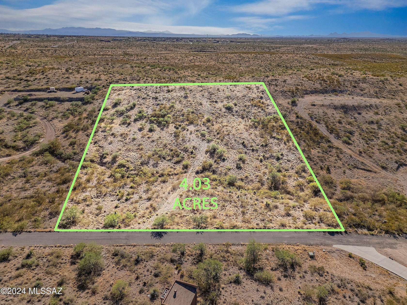 4.13 Acres of Land for Sale in Vail, Arizona