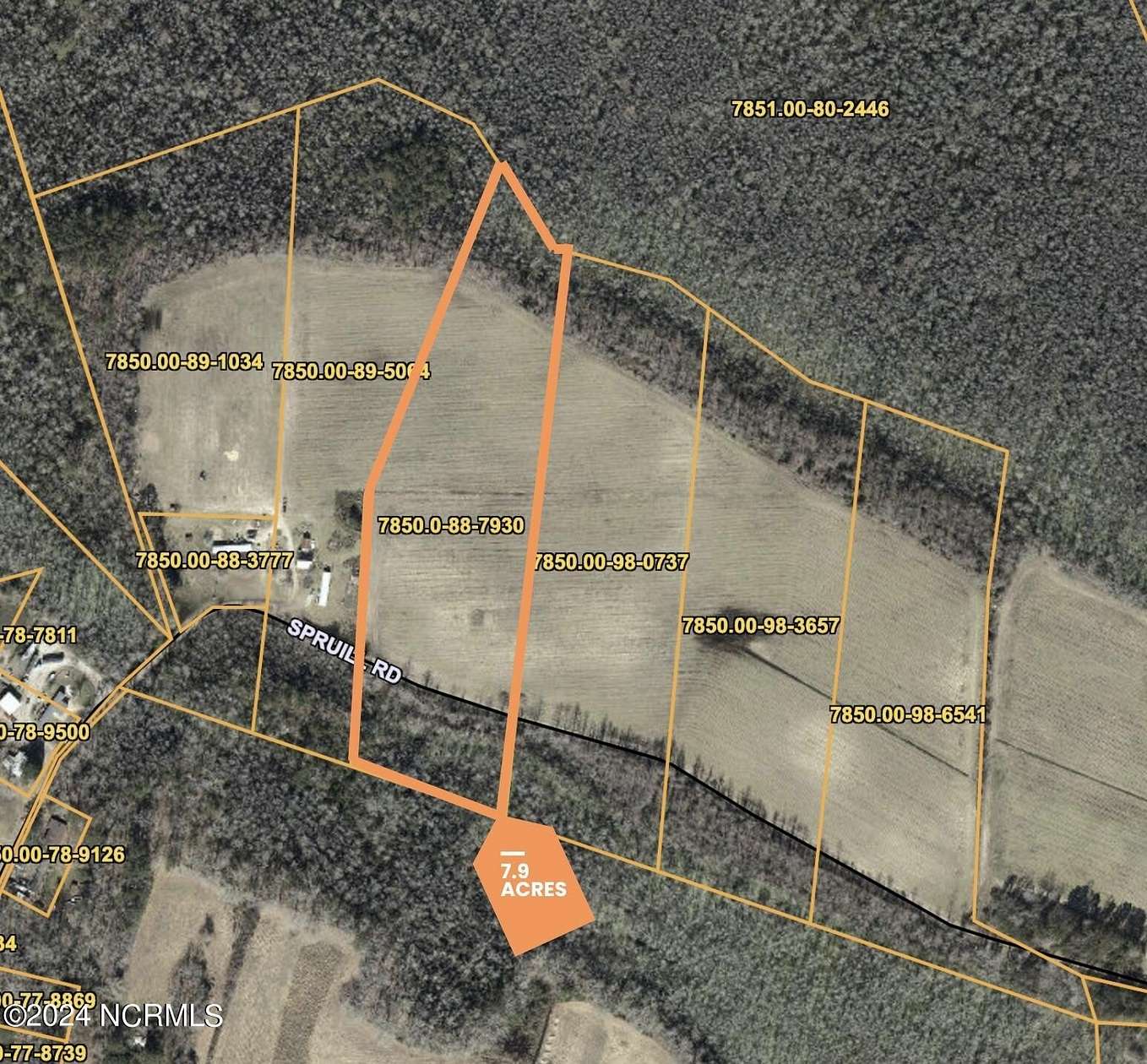 7.9 Acres of Land for Sale in Roper, North Carolina