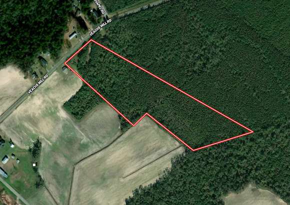 16.66 Acres of Recreational Land for Sale in Warsaw, North Carolina