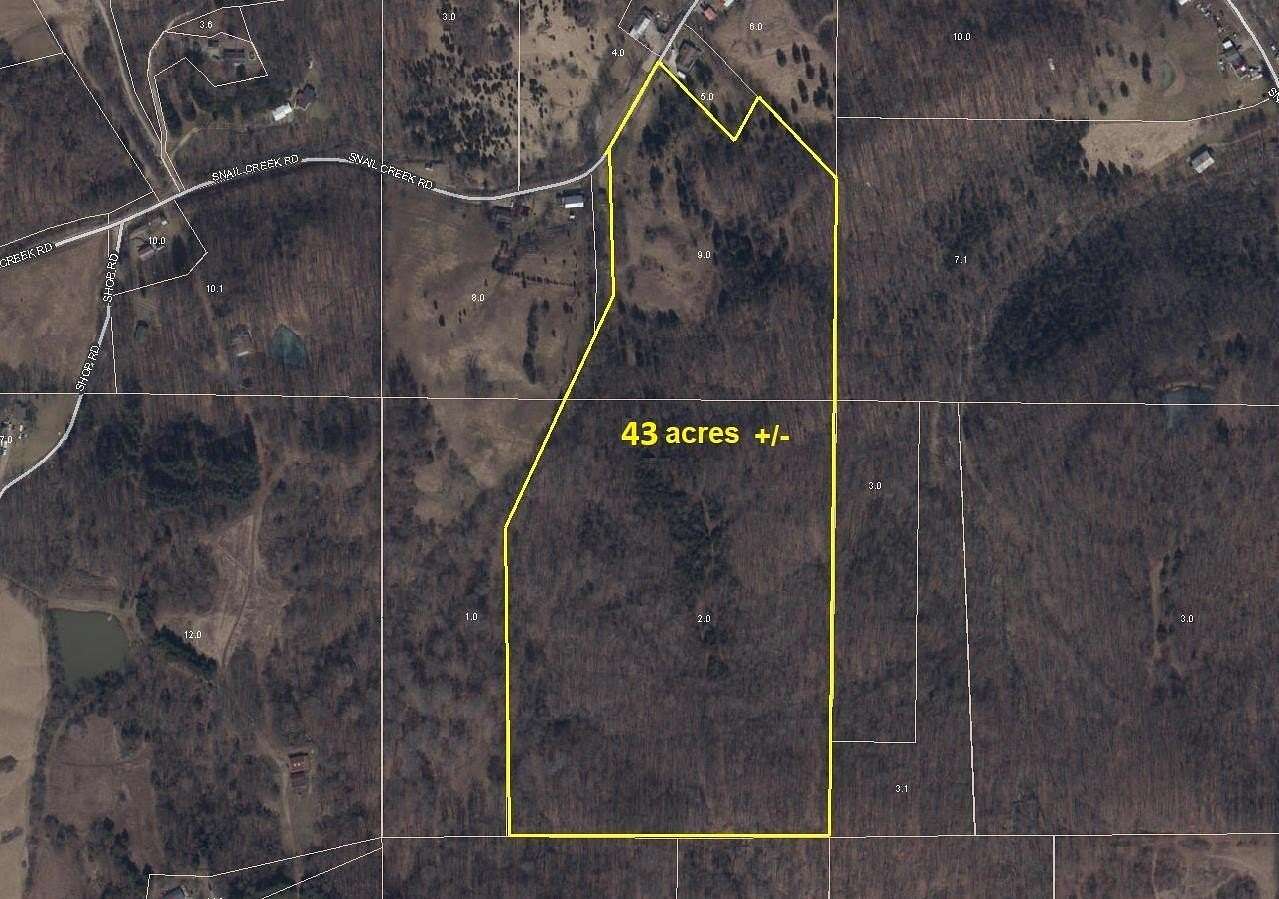 43.651 Acres of Land for Sale in Brookville, Indiana