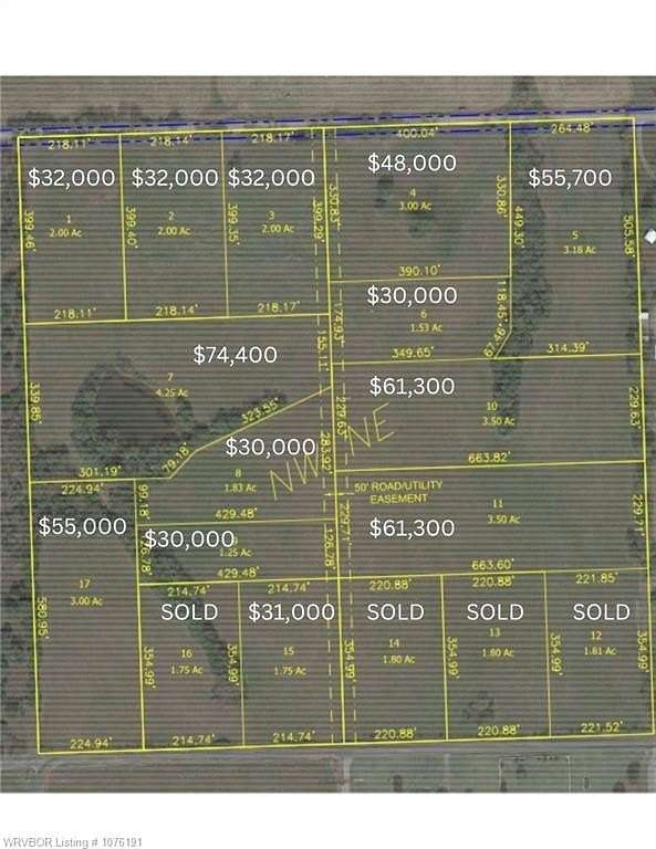 3 Acres of Residential Land for Sale in Cameron, Oklahoma