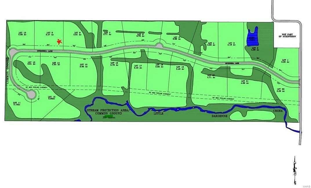 3.47 Acres of Residential Land for Sale in Foristell, Missouri