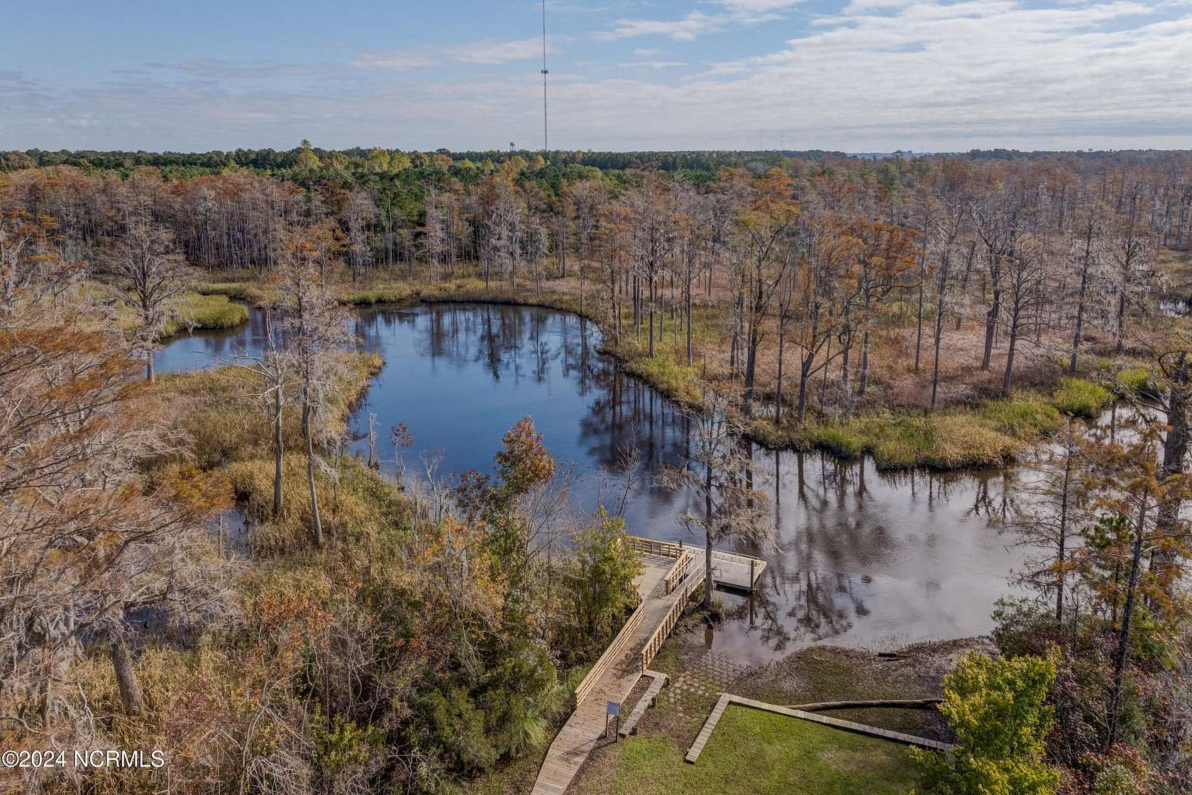 2.2 Acres of Residential Land with Home for Sale in Leland, North Carolina