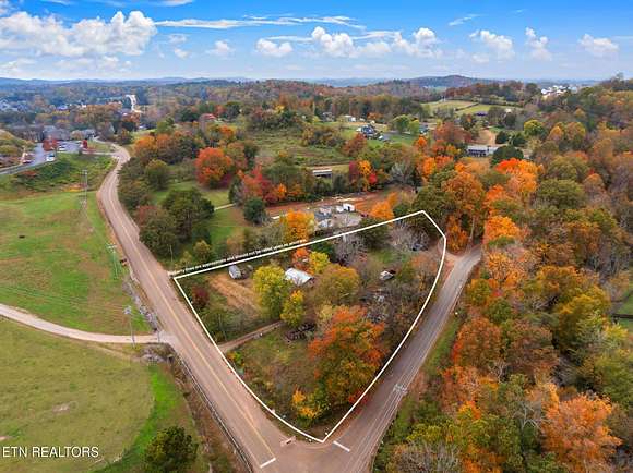 2.07 Acres of Residential Land with Home for Sale in Knoxville, Tennessee