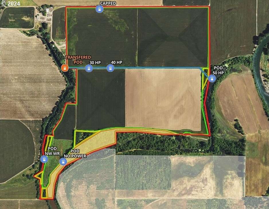 350 Acres of Agricultural Land for Sale in Monroe, Oregon