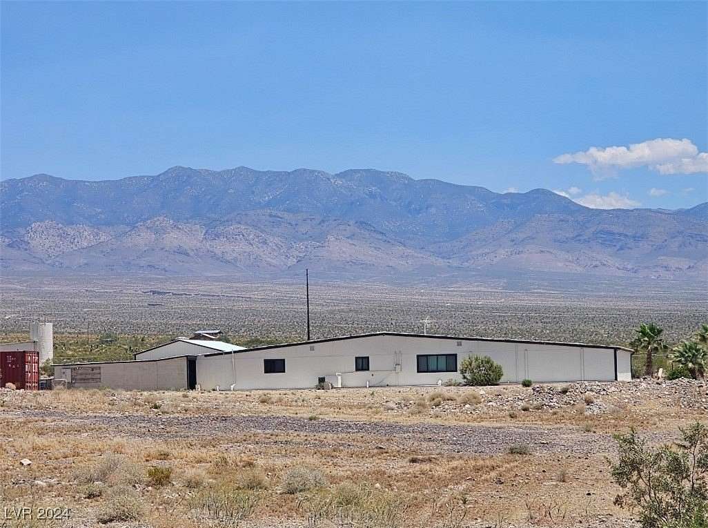 10 Acres of Residential Land with Home for Sale in Pahrump, Nevada