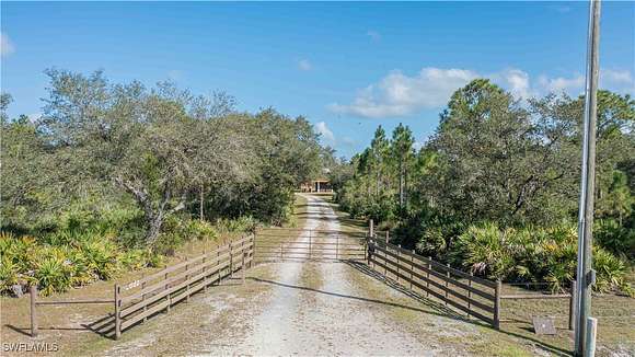 17.37 Acres of Recreational Land with Home for Sale in LaBelle, Florida