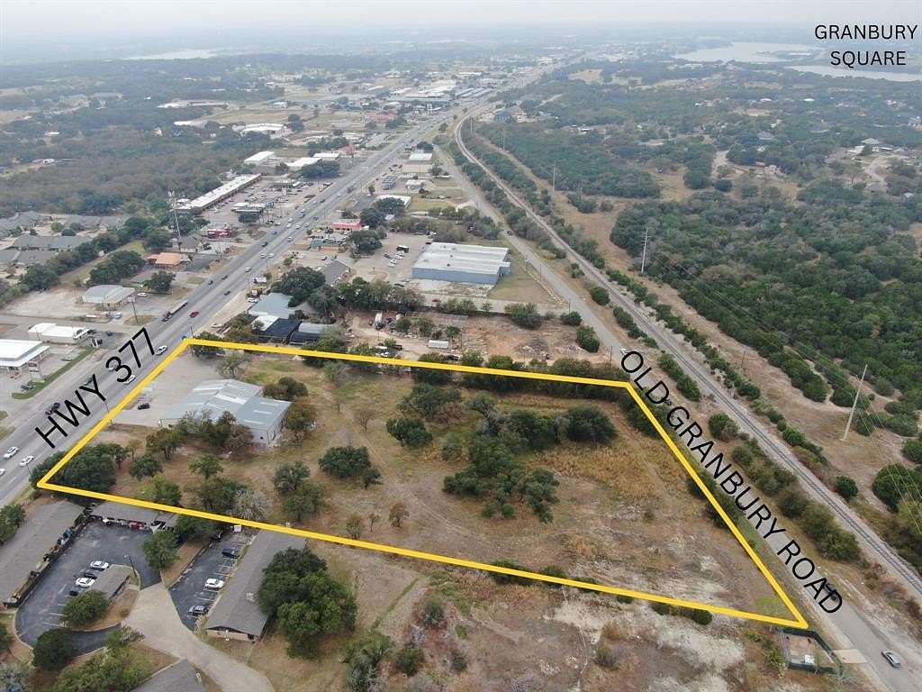5 Acres of Commercial Land for Sale in Granbury, Texas