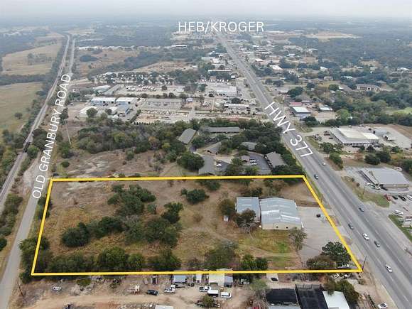 4.907 Acres of Commercial Land for Sale in Granbury, Texas