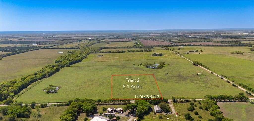 5.127 Acres of Land for Sale in Leonard, Texas